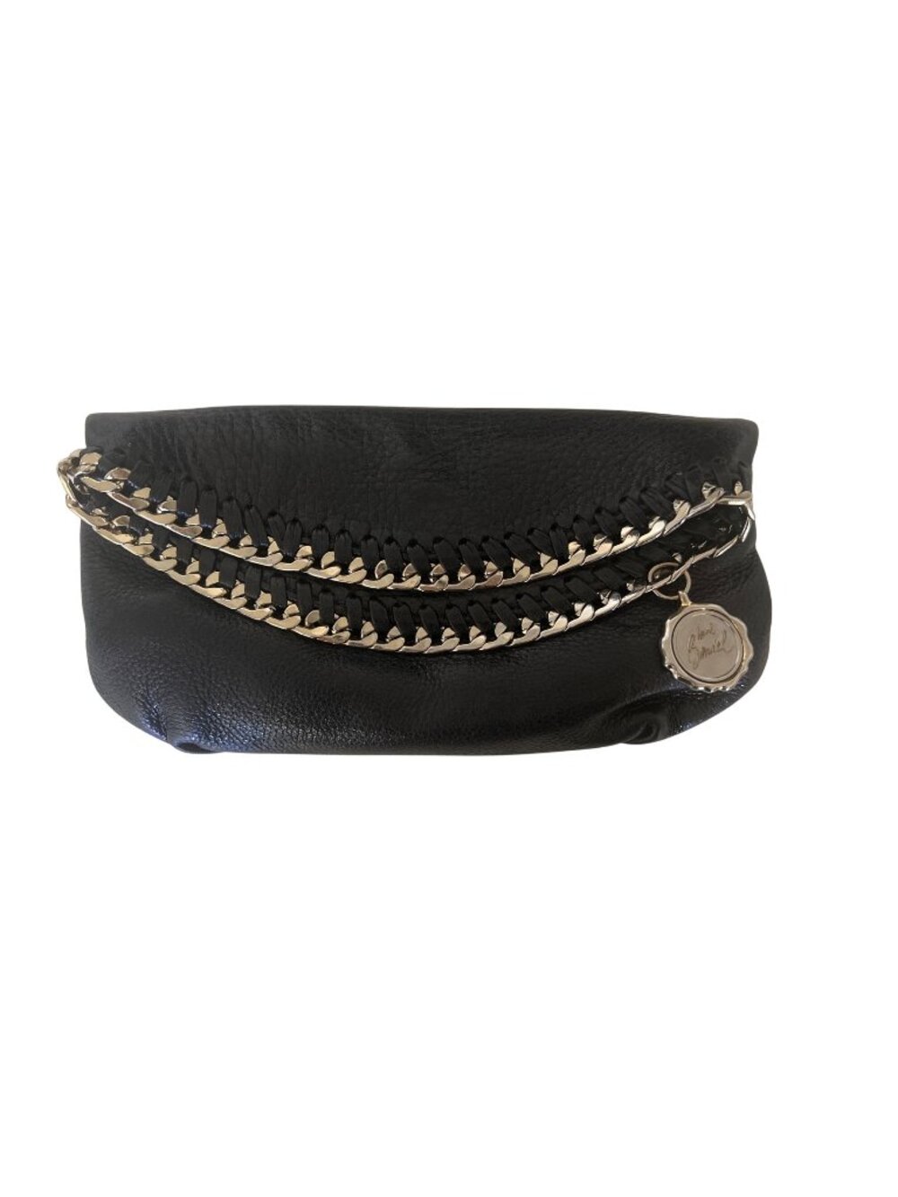 Henri Bendel Convertible Clutch Black Chain Strap